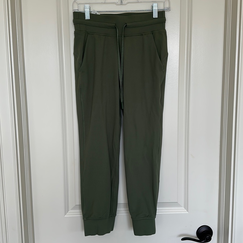 lululemon athletica Olive Green Track Joggers